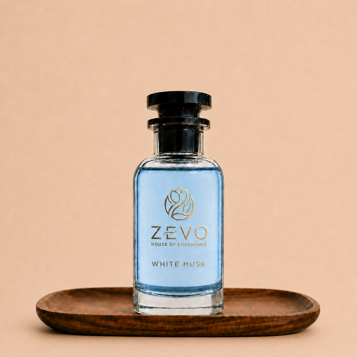 ZEVO White Musk luxury perfume bottle