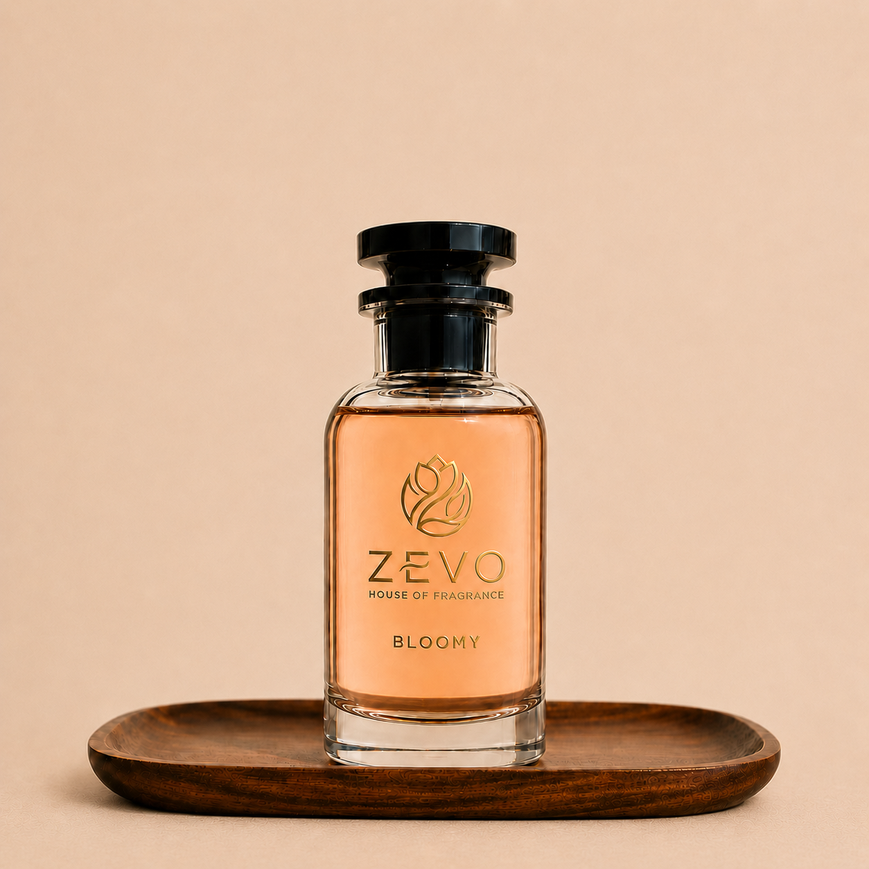 ZEVO Bloomy luxury perfume bottle